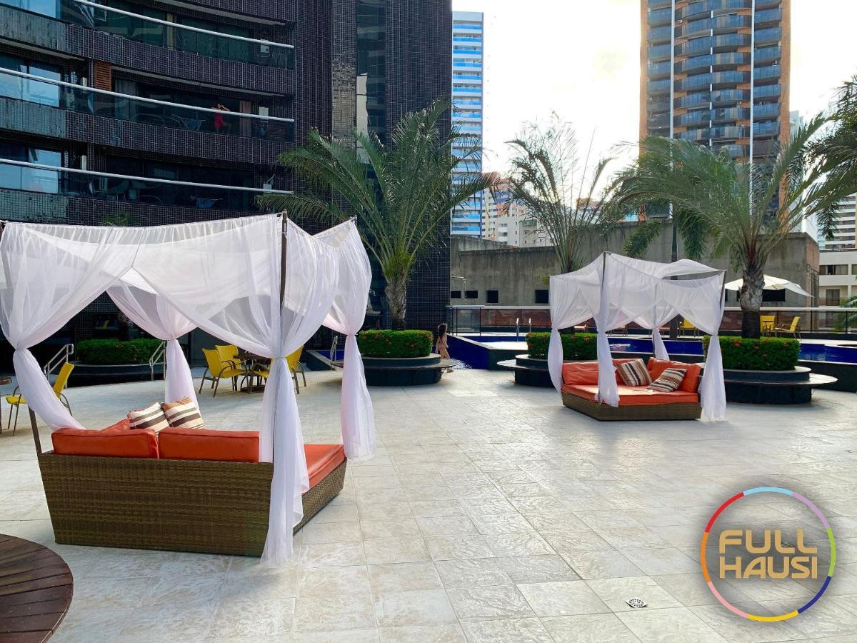 Landscape Flat Charmoso Condominio Na Beira Mar Форталеза Екстериор снимка